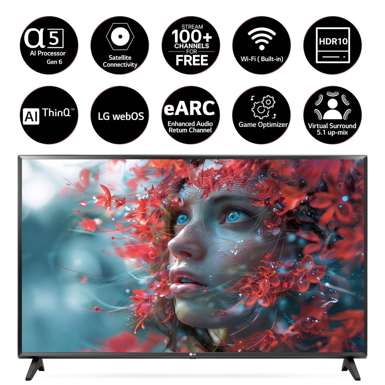 LG 32-inch HD Smart LED TV