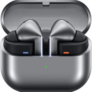 Samsung Galaxy Buds3 Pro| Silver| Wireless Earbuds| Powered by Galaxy AI| IP57| Active Noise Cancellation| Adaptive Noise Control| 37hrs Battery| 360 Surround Sound| Pinch Controls| Galaxy Ecosystem